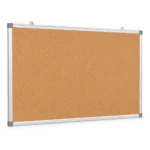 H Tablero de avisos de corcho con marco de aluminio – vista 2