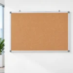H Tablero de avisos de corcho con marco de aluminio – vista 3