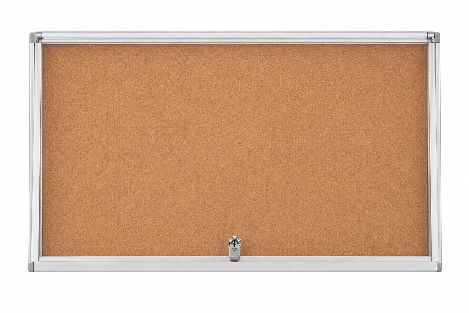 LH-T Top-Hinged Lockable Cork Display Cabinet