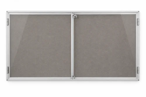 LJ-TS Double-Door Lockable Felt Display Cabinet