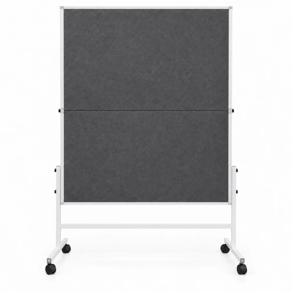 MB04 Tablero de avisos móvil plegable
