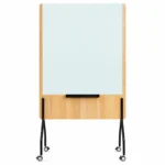 512 Glass and Felt Writing Partition