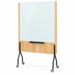 512 Glass and Felt Writing Partition – vista 2