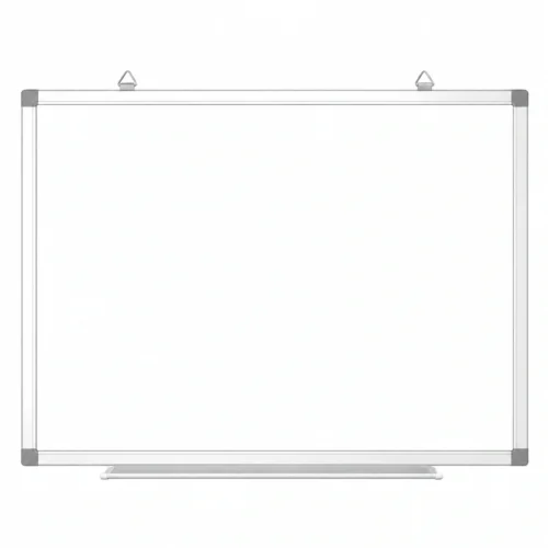 Aluminum Frame Whiteboard with Hanging Loops