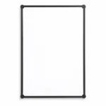 Black Corner Landscape Whiteboard – view 5