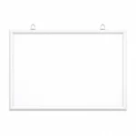 Black Frame Landscape Hanging Whiteboard – view 5