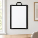 Black Frame Portable Whiteboard with Carry Handle – view 4