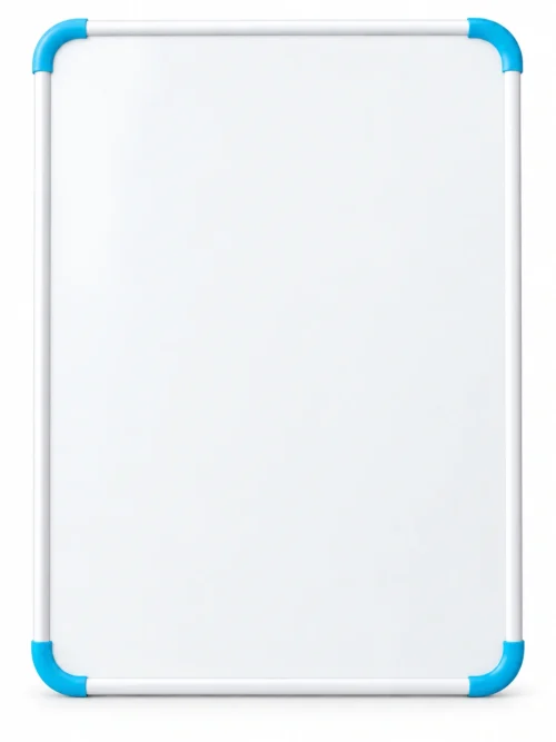 Blue Corner Portrait Whiteboard