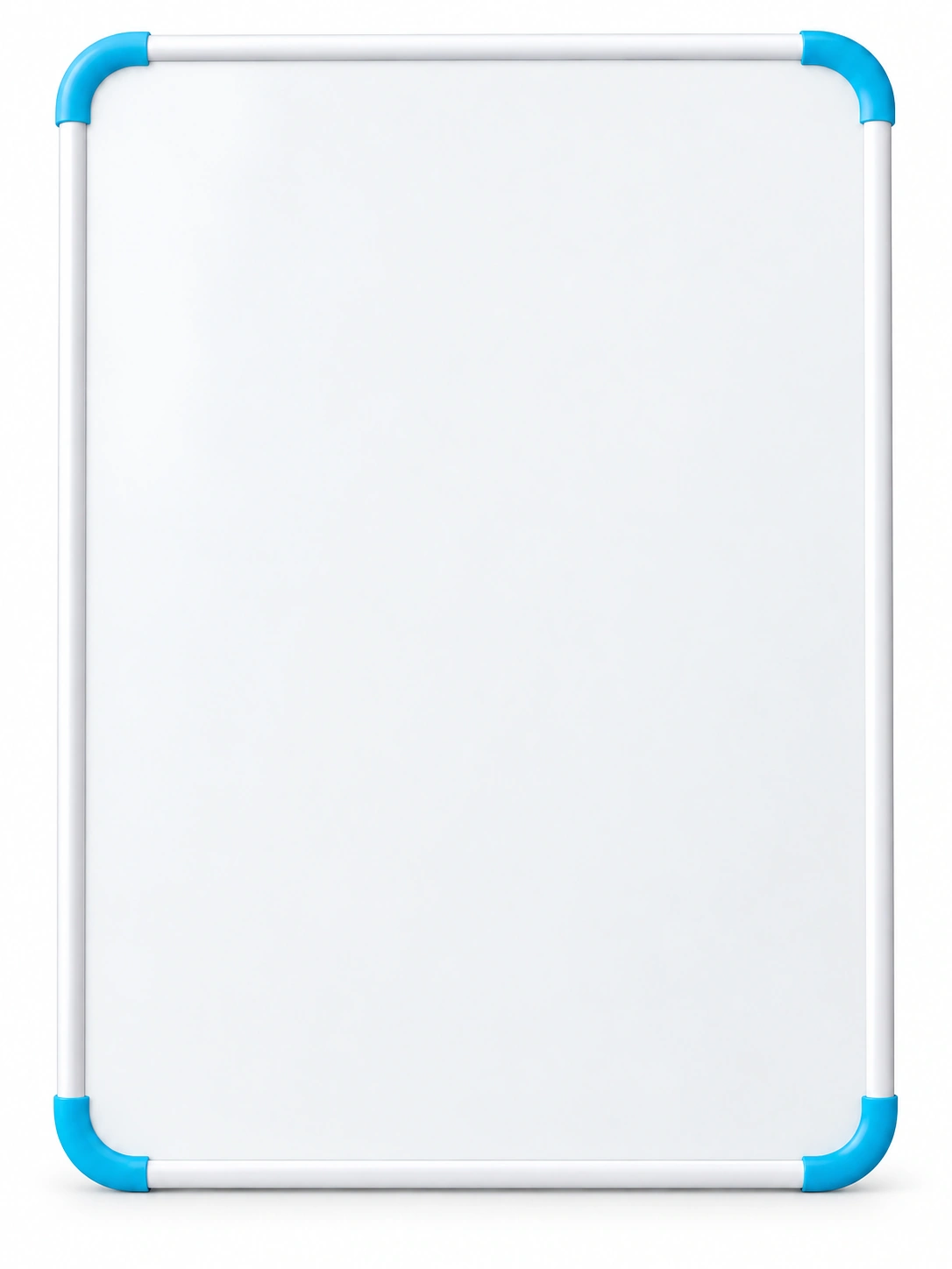 Blue Corner Portrait Whiteboard