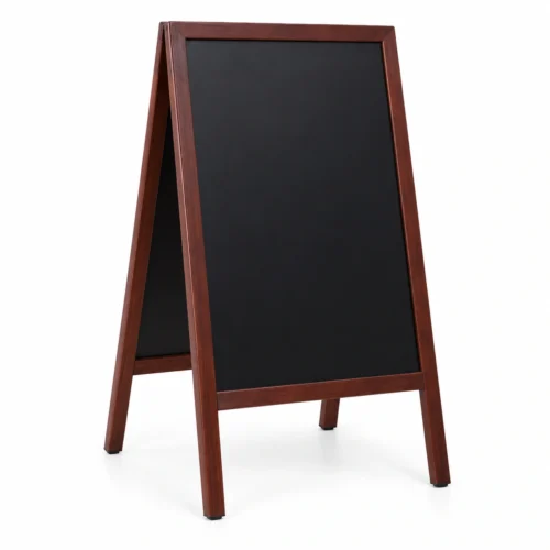 FMB01 Double-Panel Wood Frame Chalkboard Menu Sign