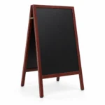 FMB01 Double-Panel Wood Frame Chalkboard Menu Sign – view 2