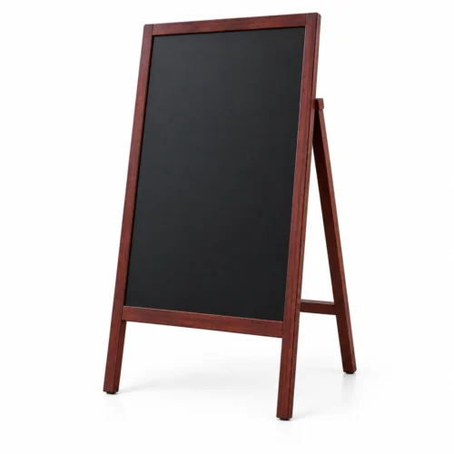 FMB03 Single-Panel Wood Frame Chalkboard Menu Sign