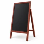 FMB03 Single-Panel Wood Frame Chalkboard Menu Sign – view 2