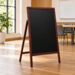 FMB03 Single-Panel Wood Frame Chalkboard Menu Sign – view 4