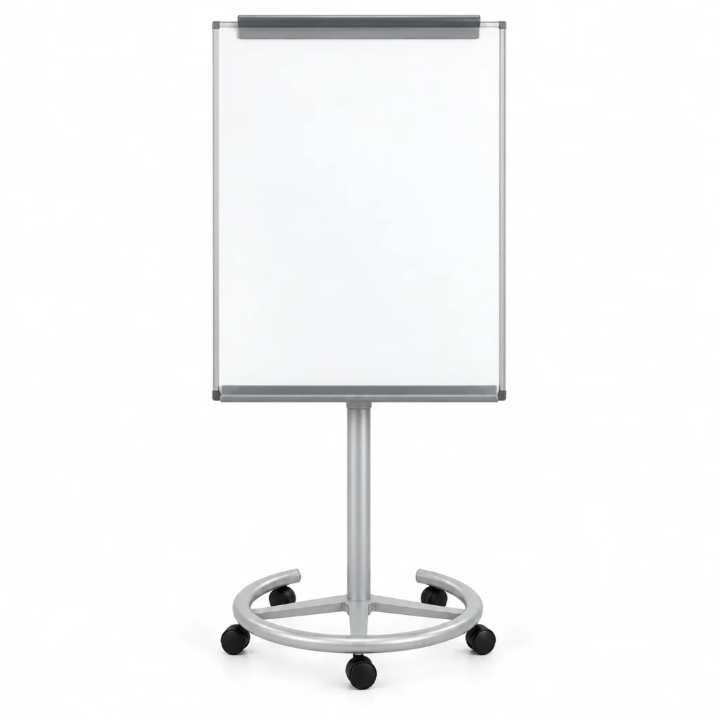 FN03 Heavy-Duty Ring-Base Flipchart Whiteboard