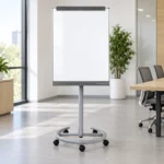 FN03 Heavy-Duty Ring-Base Flipchart Whiteboard – view 3