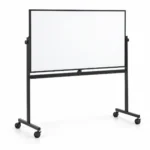 SMB04 Economy Single-Crossbar Whiteboard – view 2