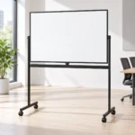 SMB04 Economy Single-Crossbar Whiteboard – view 3