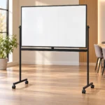 SMB04 Economy Single-Crossbar Whiteboard – view 4