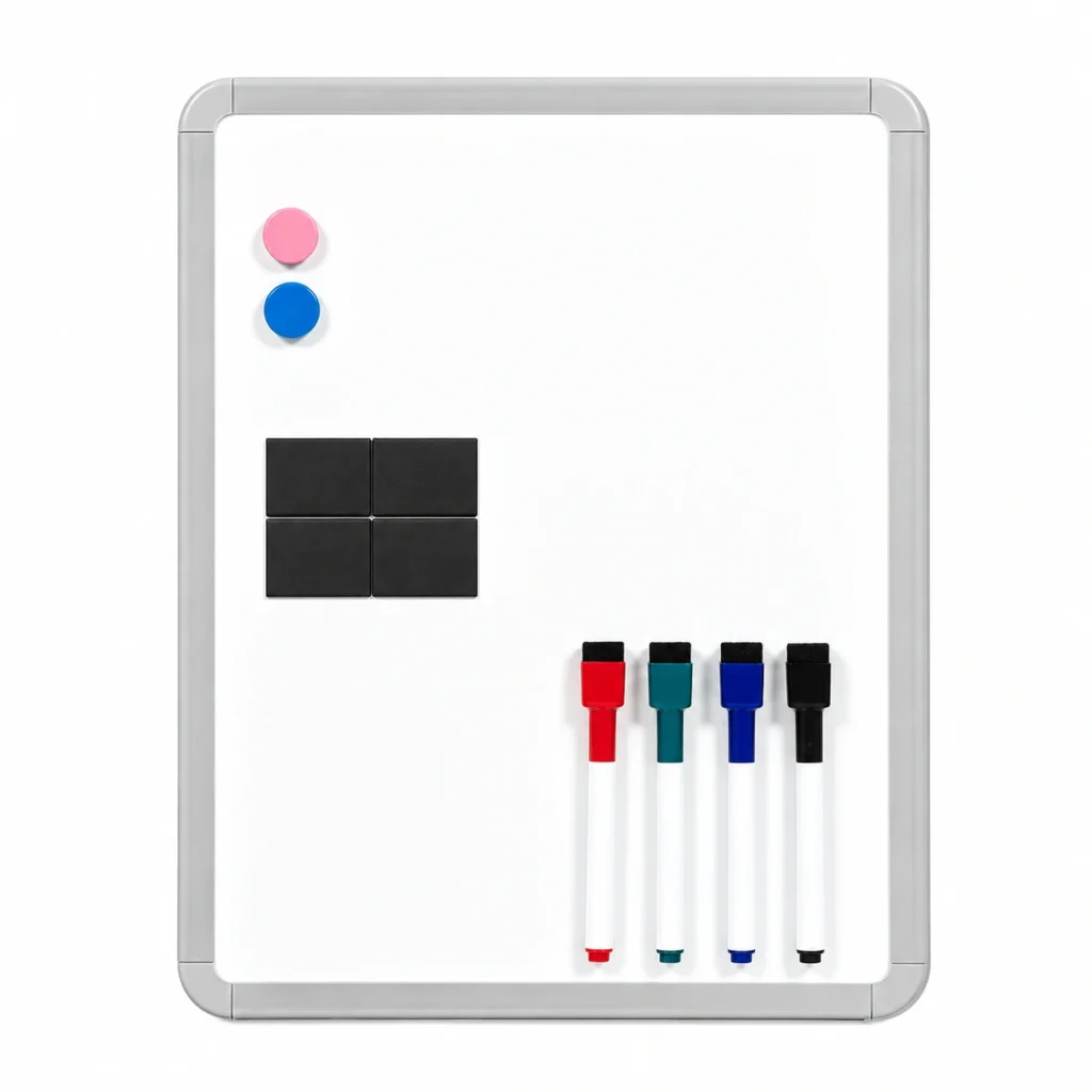 Gray Frame Portrait Whiteboard
