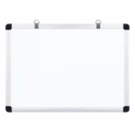 Silver Frame Hanging Whiteboard with Dark Corners