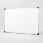 Silver Frame Landscape Whiteboard with Hanging Loops – view 2