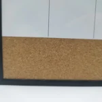 Black Frame Monthly Planner and Cork Strip Combo