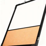 Black Frame Whiteboard and Cork Board Combo