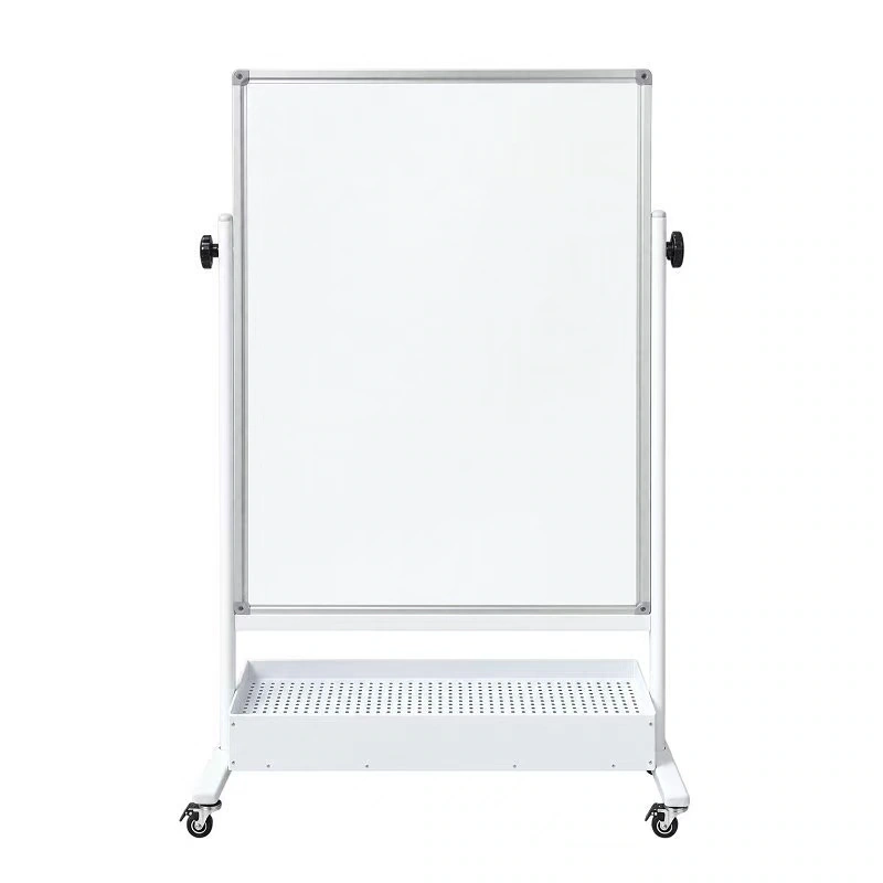Portrait Mobile Whiteboard with Tray