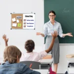 Whiteboard and Cork Board Combo